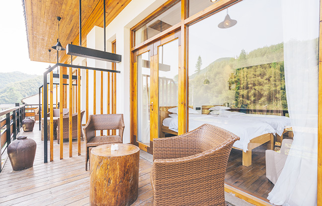 automatic drying racks on villas