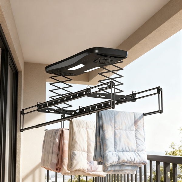 Intelligent clothes drying machine LY0915B Black iron gray host