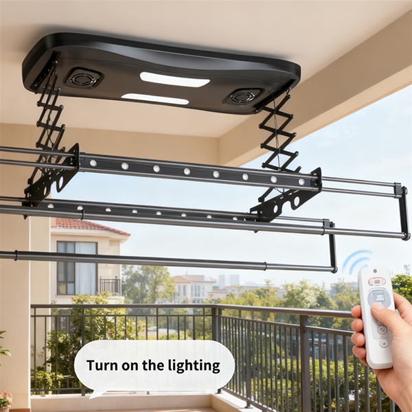 Intelligent clothes drying machine LY0921B Black iron gray host