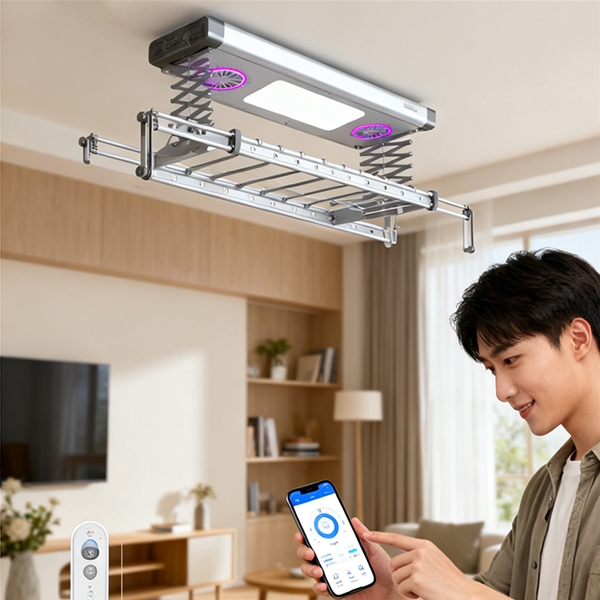 Intelligent clothes drying machine LY1051S Starlight silver host