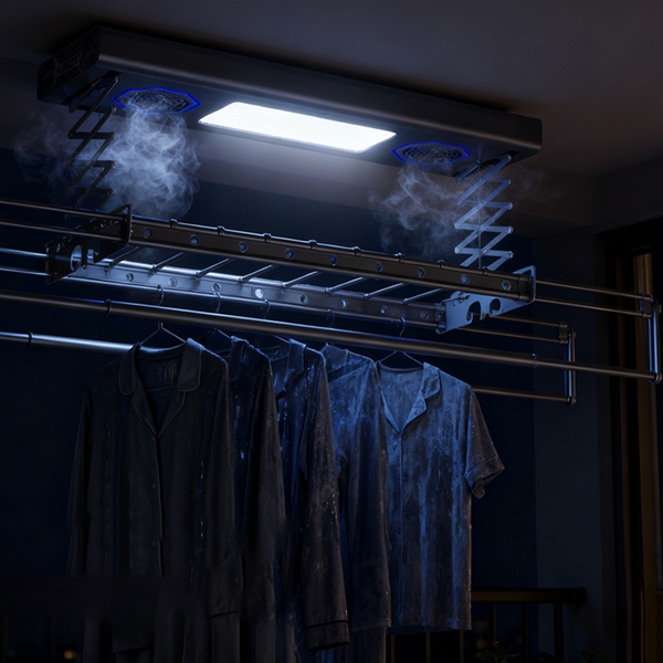 Intelligent clothes drying machine LY1053B Black iron gray host